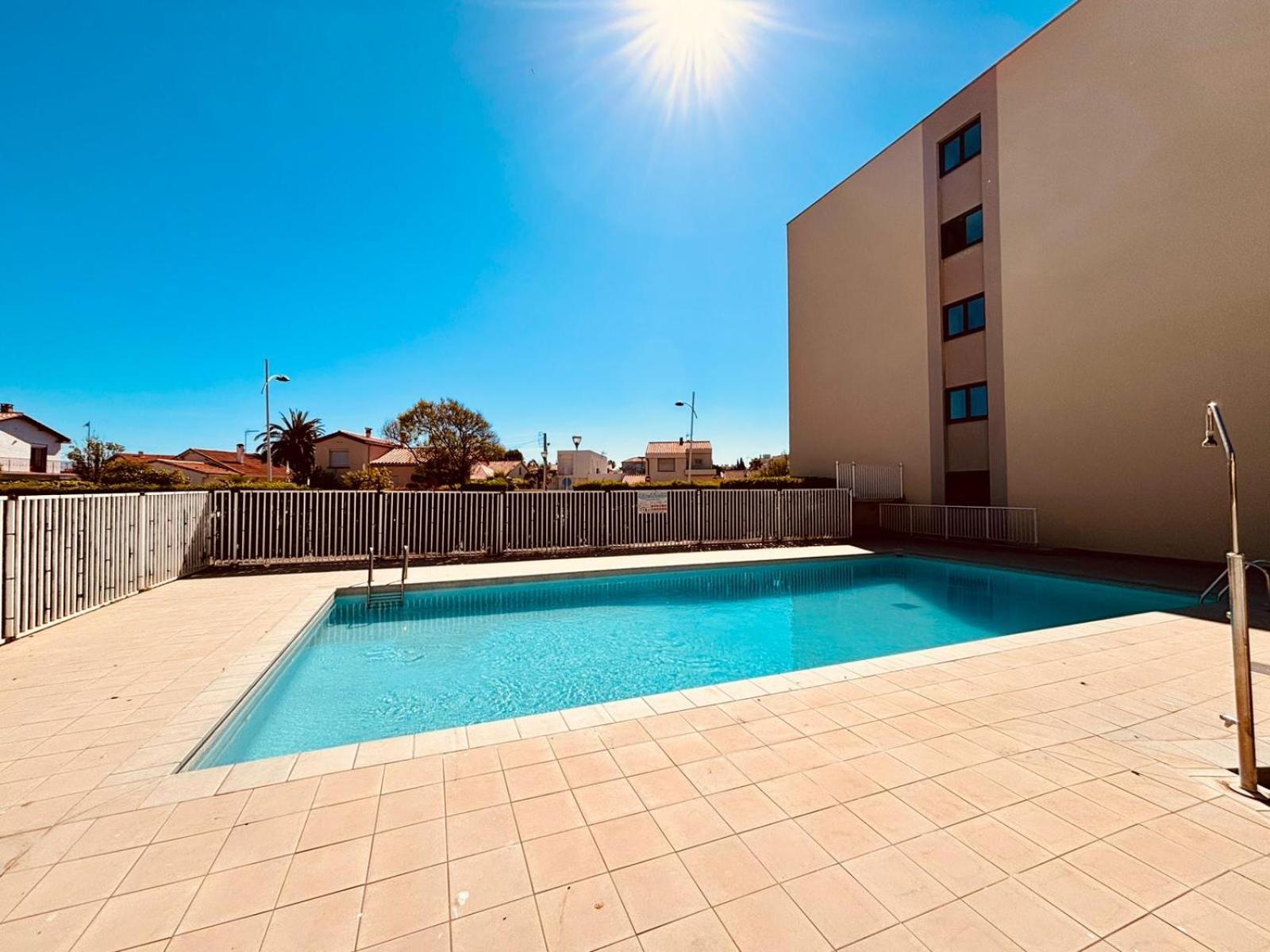 Studio Moderne Avec Parking Et Piscine- 313 Appartement Canet-en-Roussillon Buitenkant foto